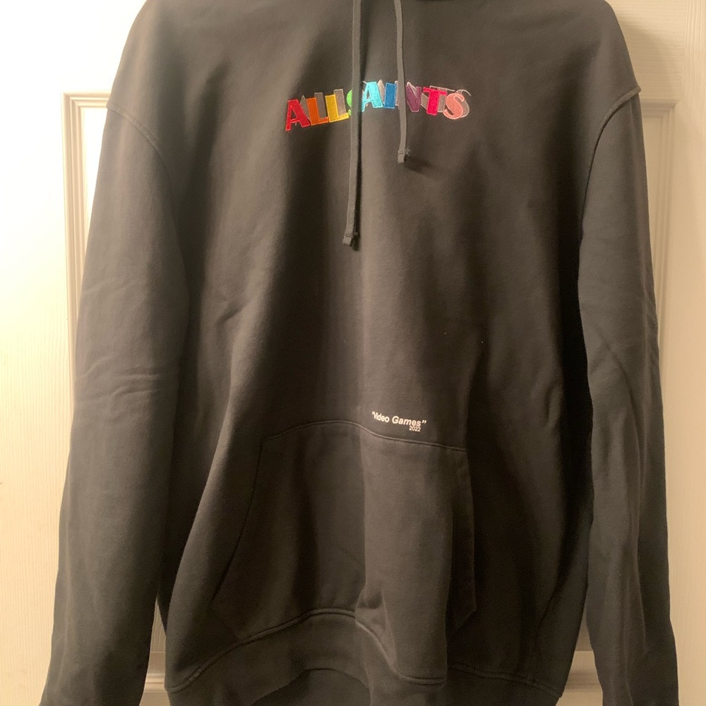 All Saints Black Hoodie